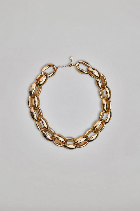 Samantha Necklace, Gold