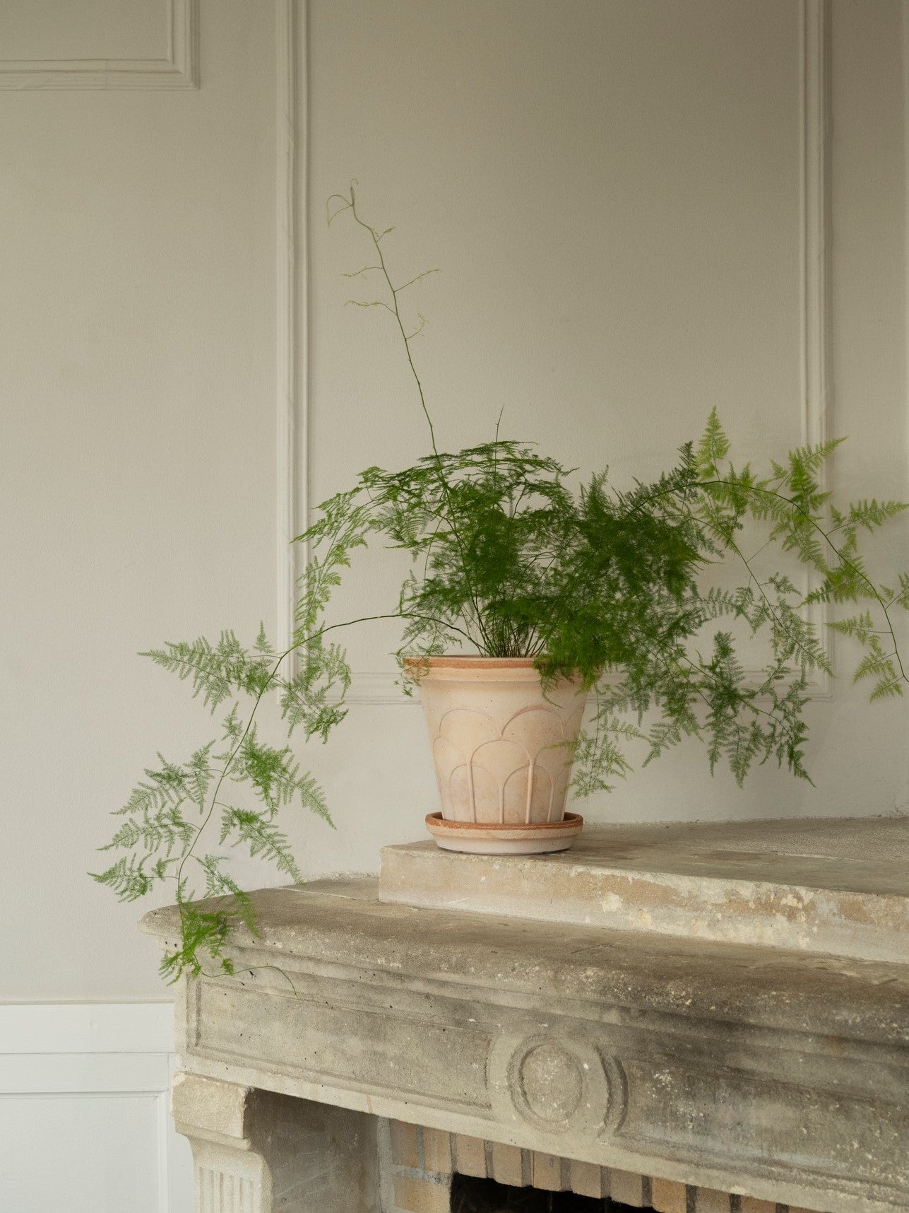 Fleur Kruka med Fat, Raw Rosa