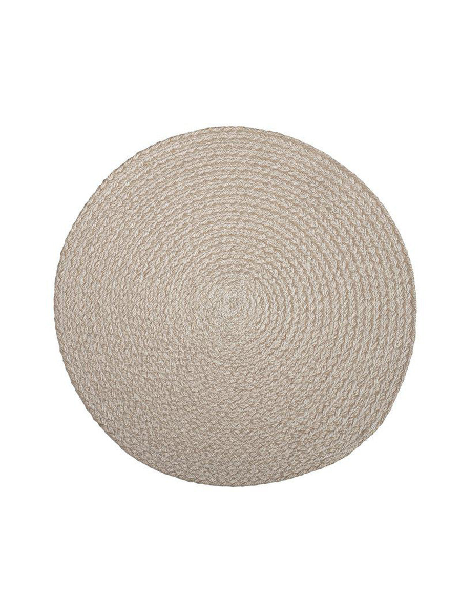 Bordstablett Vit Jute, 38 cm