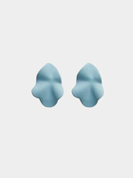 Lip Örhängen, Small, Light Blue