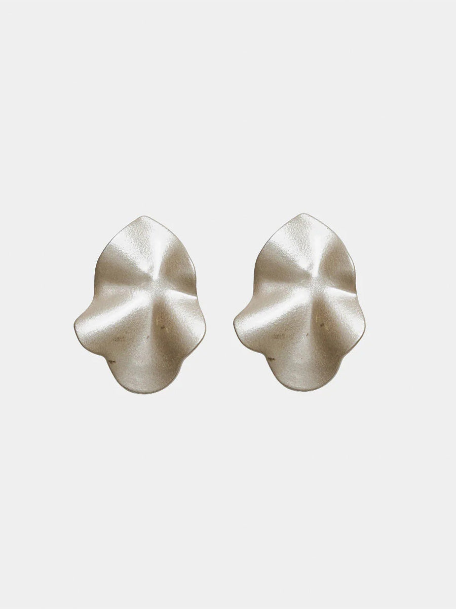 Lip Örhängen, Small, Pearl White