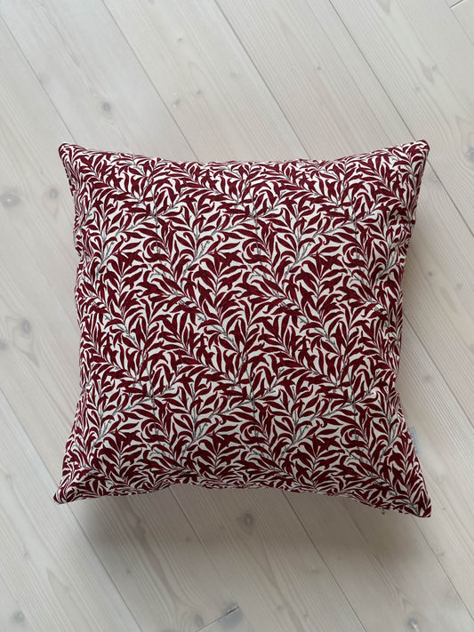 Kuddfodral Ramas Röd/Offwhite