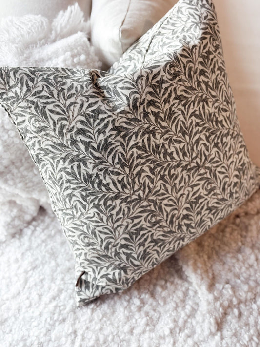 Ramas Kuddfodral, Olivgrön/Offwhite, 50x50 cm