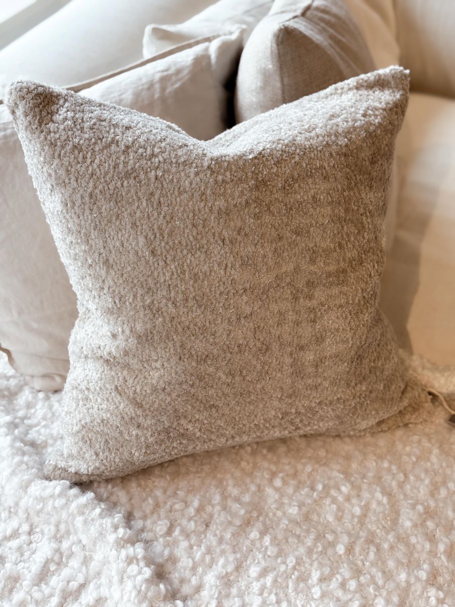 Rosso Kuddfodral, 50x50 cm, Beige