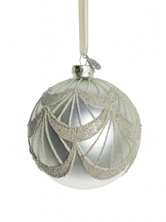 Julgranskula Perline, Offwhite, 10 cm