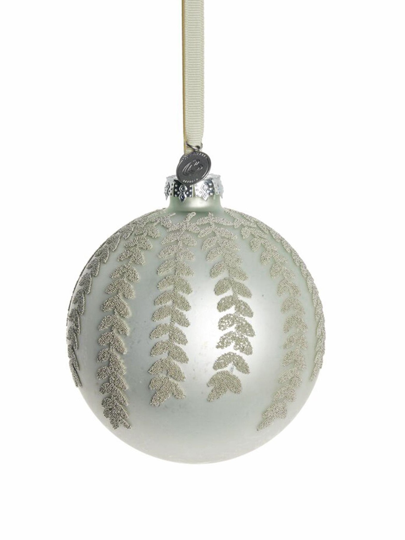 Julgranskula Perline, Offwhite, 10 cm