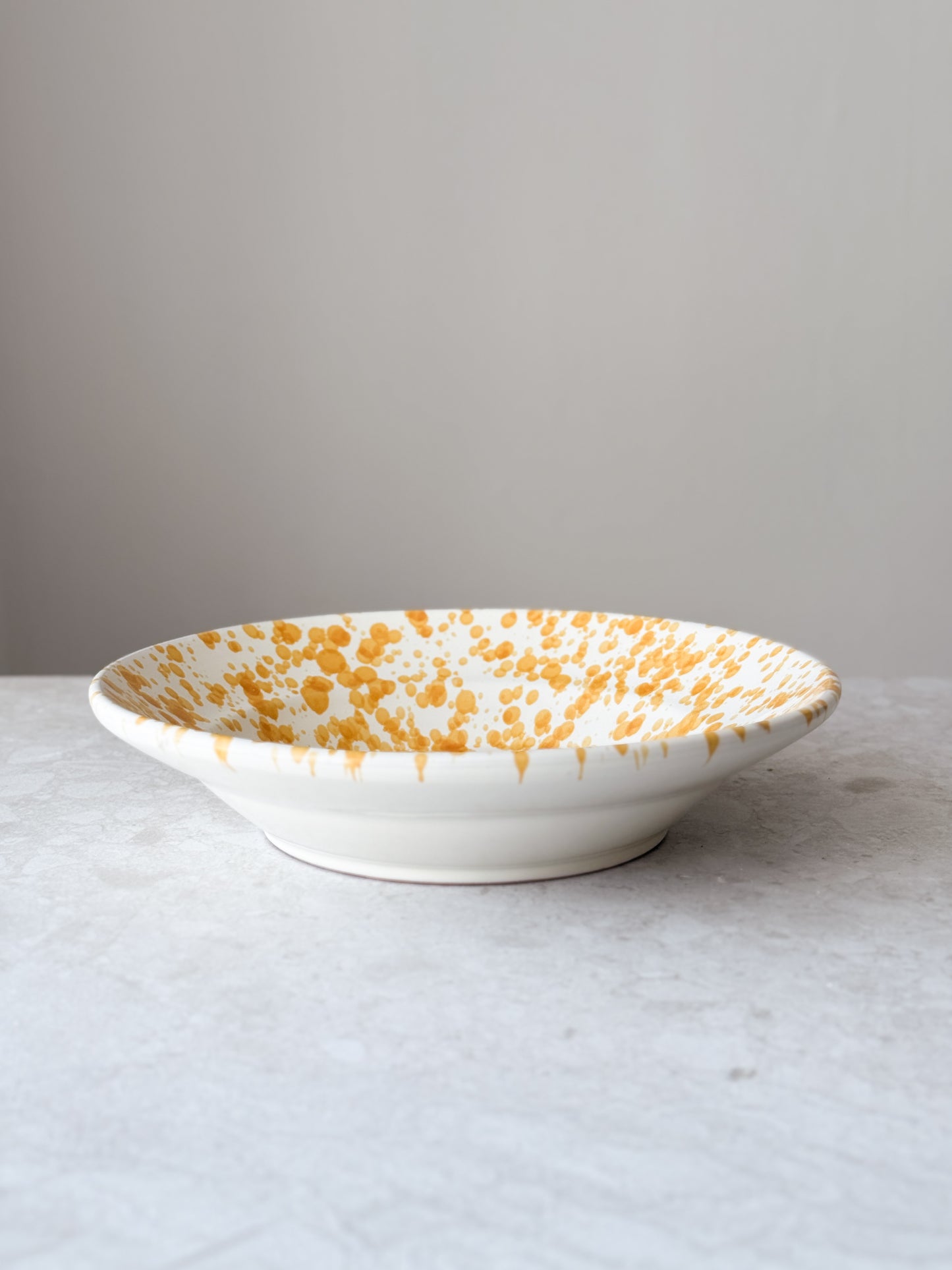 Spruzzi Serveringsskål 30 cm, Gul