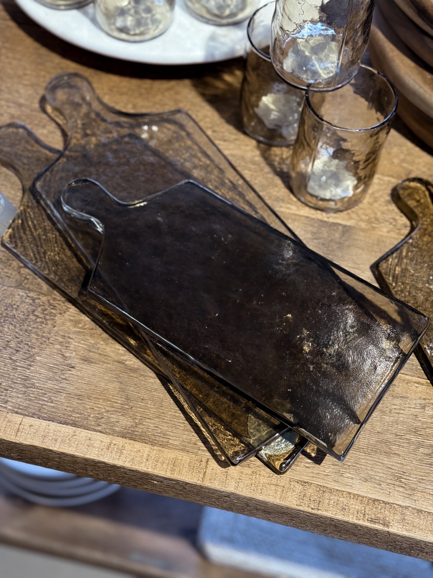 Pure Serveringsbricka, Liten, Brun