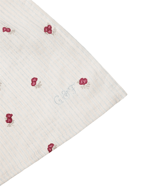 Muslin Duk, Roseship, 110x110 cm