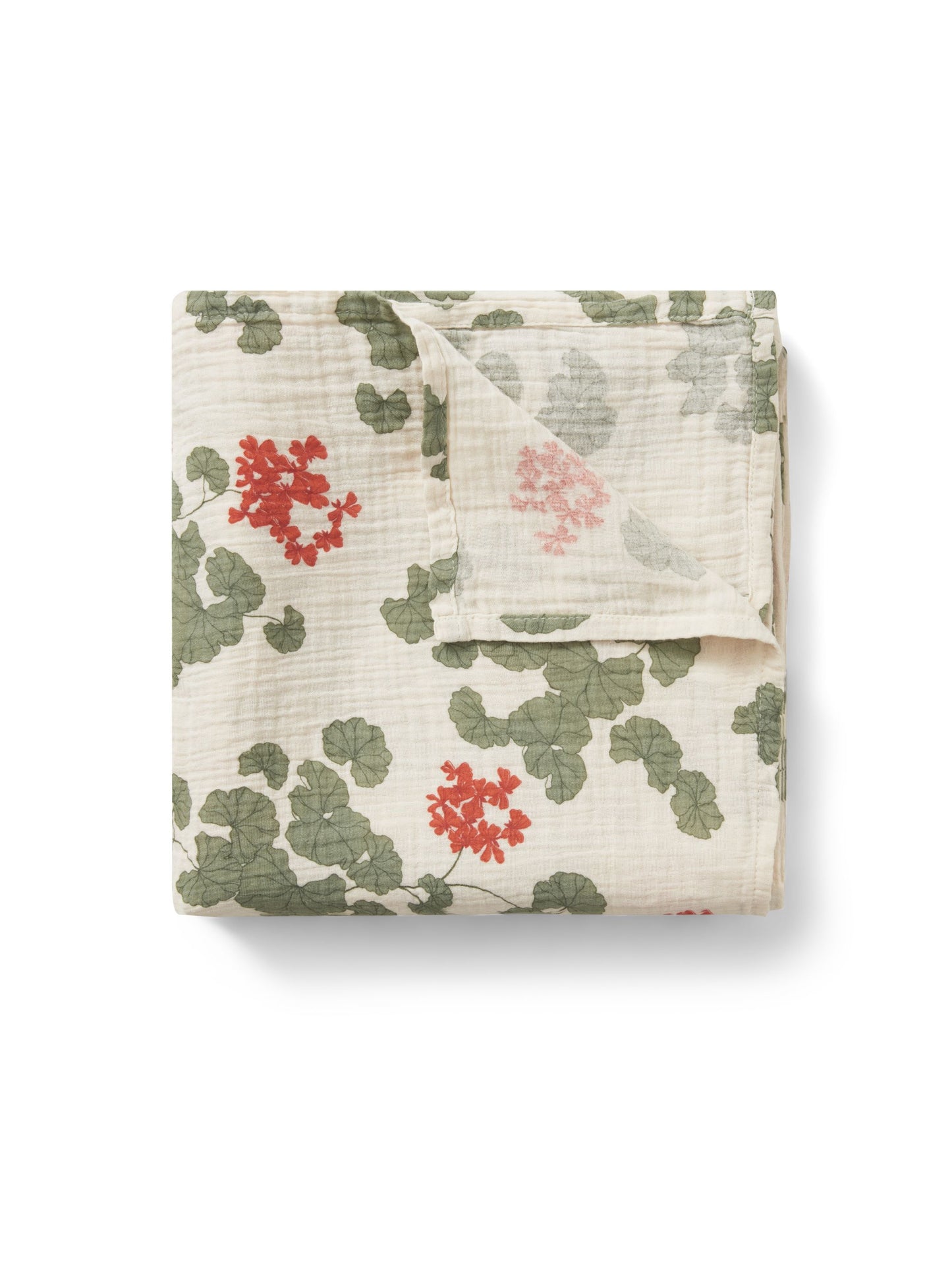 Muslin Swaddle Filt, Pelargonium