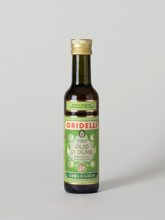 Gridelli Olivolja Basilika EKO, 250 ml