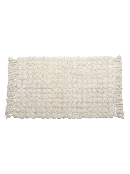 Badrumsmatta med Fransar