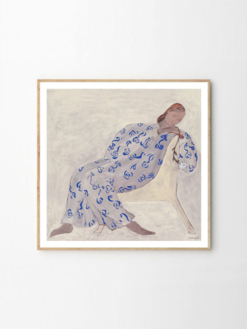 Print Sofia Lind, Rose, 50x50 cm