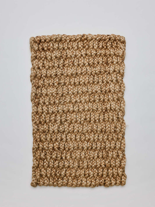 Flätad Dörrmatta i Jute, Natur