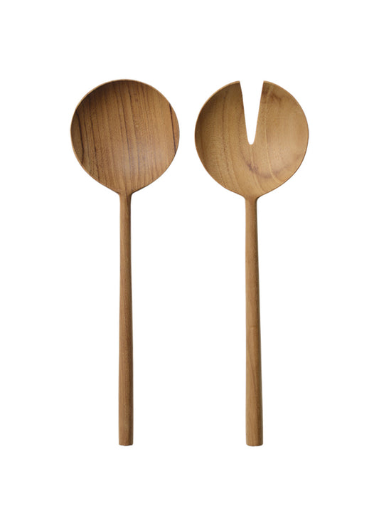 Salladsbestick Teak, 28 cm