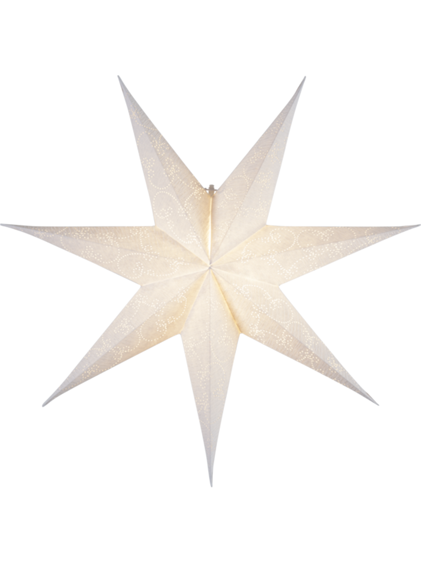 Adventsstjärna Decor 63, Vit