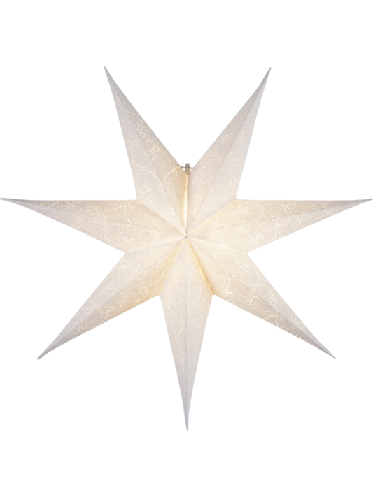Adventsstjärna Decor 63, Vit