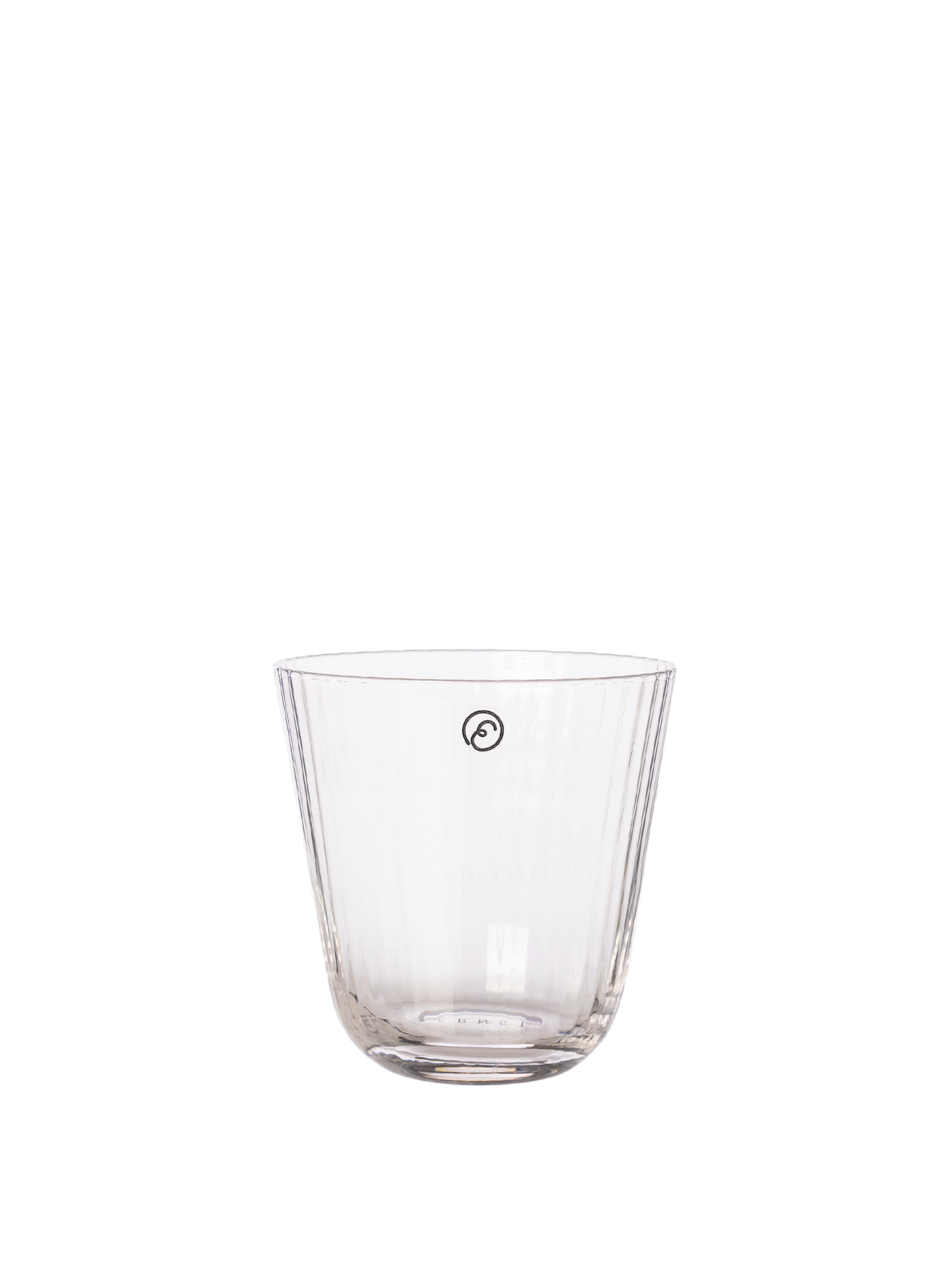 ERNST Dricksglas, Räfflat Glas, 25cl