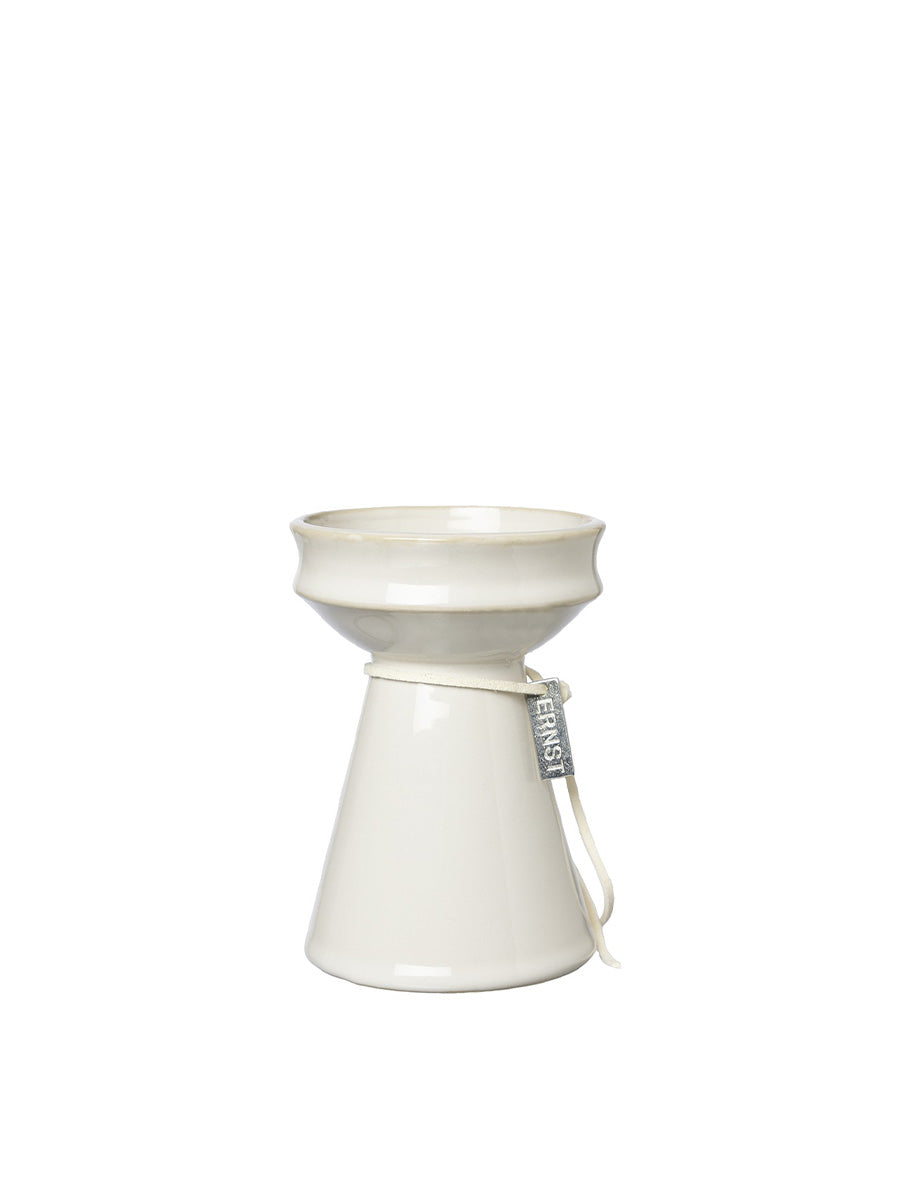 ERNST Lökvas Keramik, 12 cm, Vit