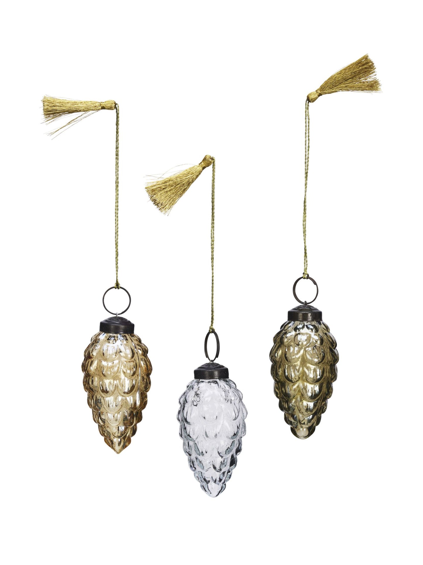 Julgranskulor, Kottar, Set med 3