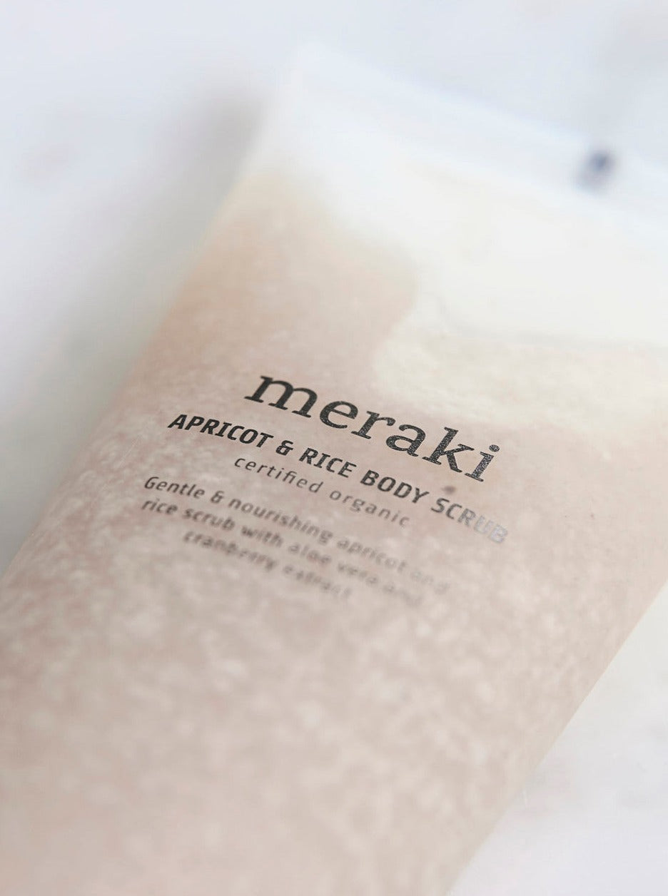 Meraki Apricot & Rice Body Scrub