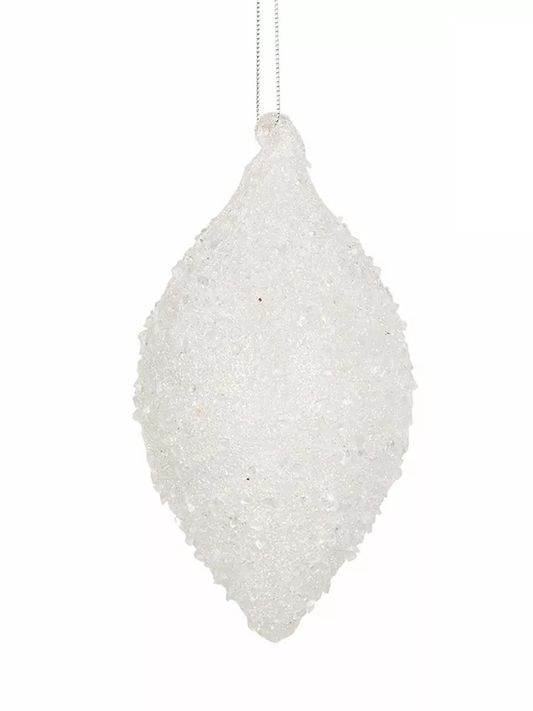 Julgranskula Ice, 6x13 cm