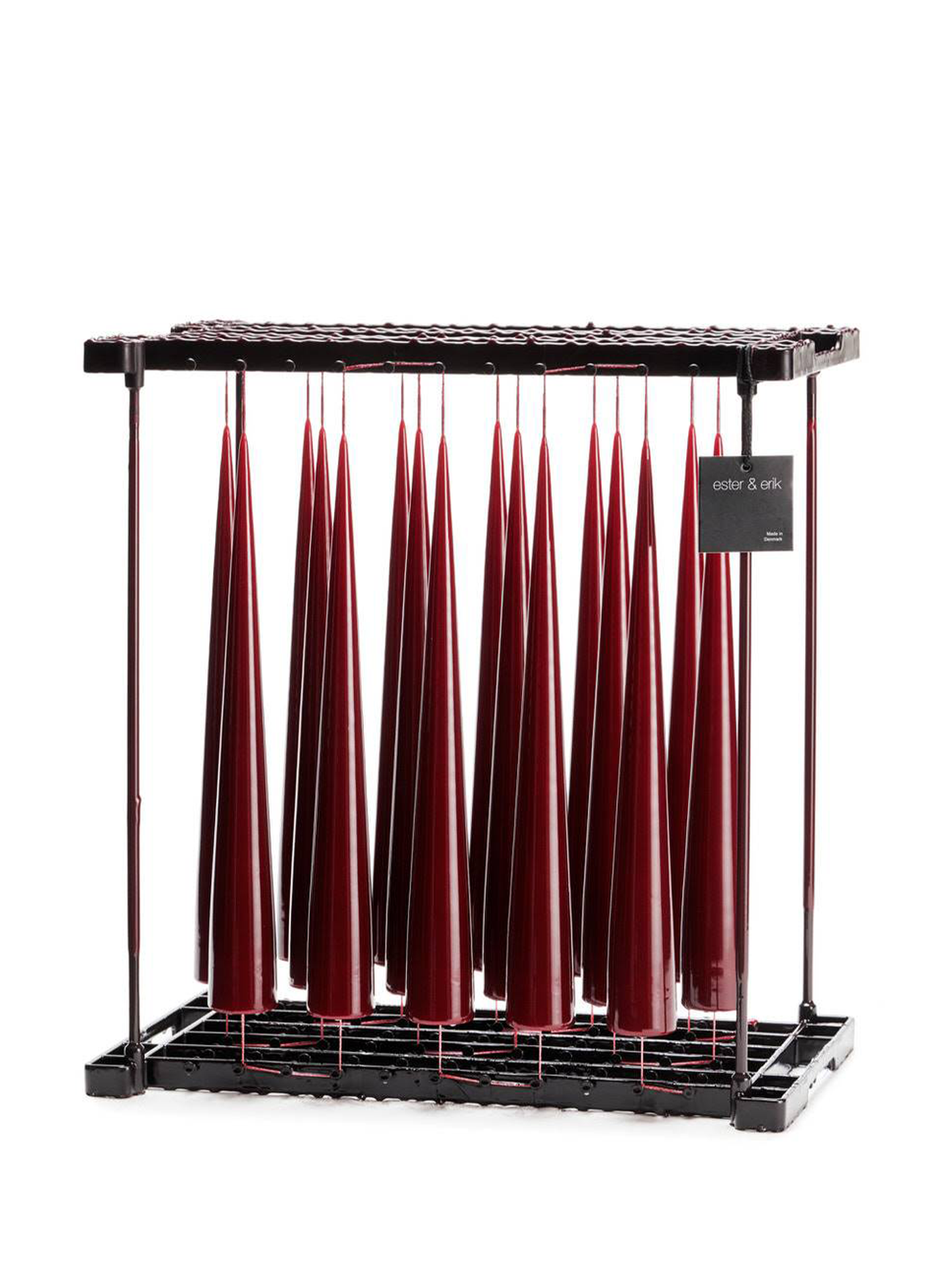 Ester & Erik Konljus, 37 cm, Nr44/2 - Dark Wine Red, Lack