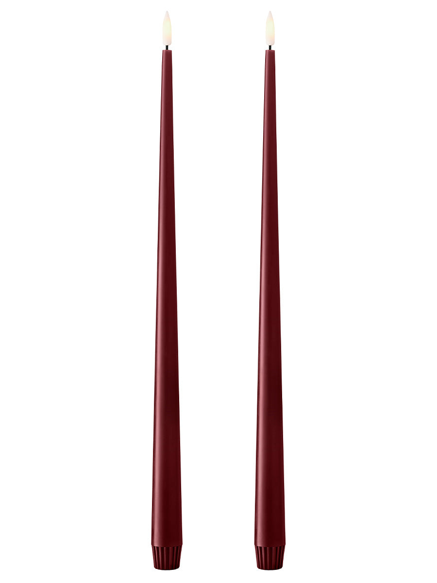 Ester & Erik Led-Ljus, 2-pack, 40 cm, Nr44/2 - Deep Wine