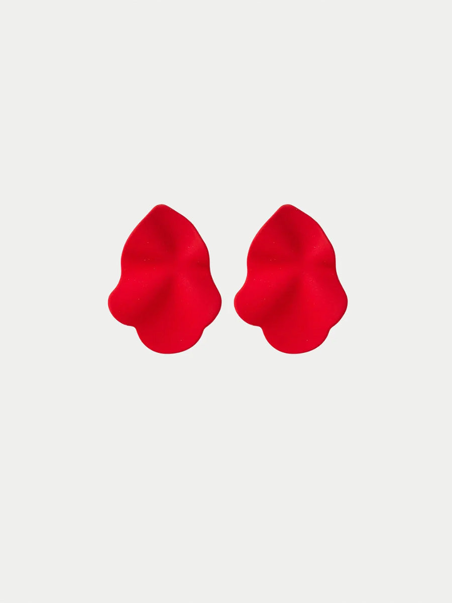 Lip Örhängen, Small, Red