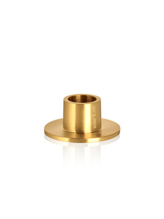 2-pack Ester & Erik Ljushållare, Matt Guld, Small