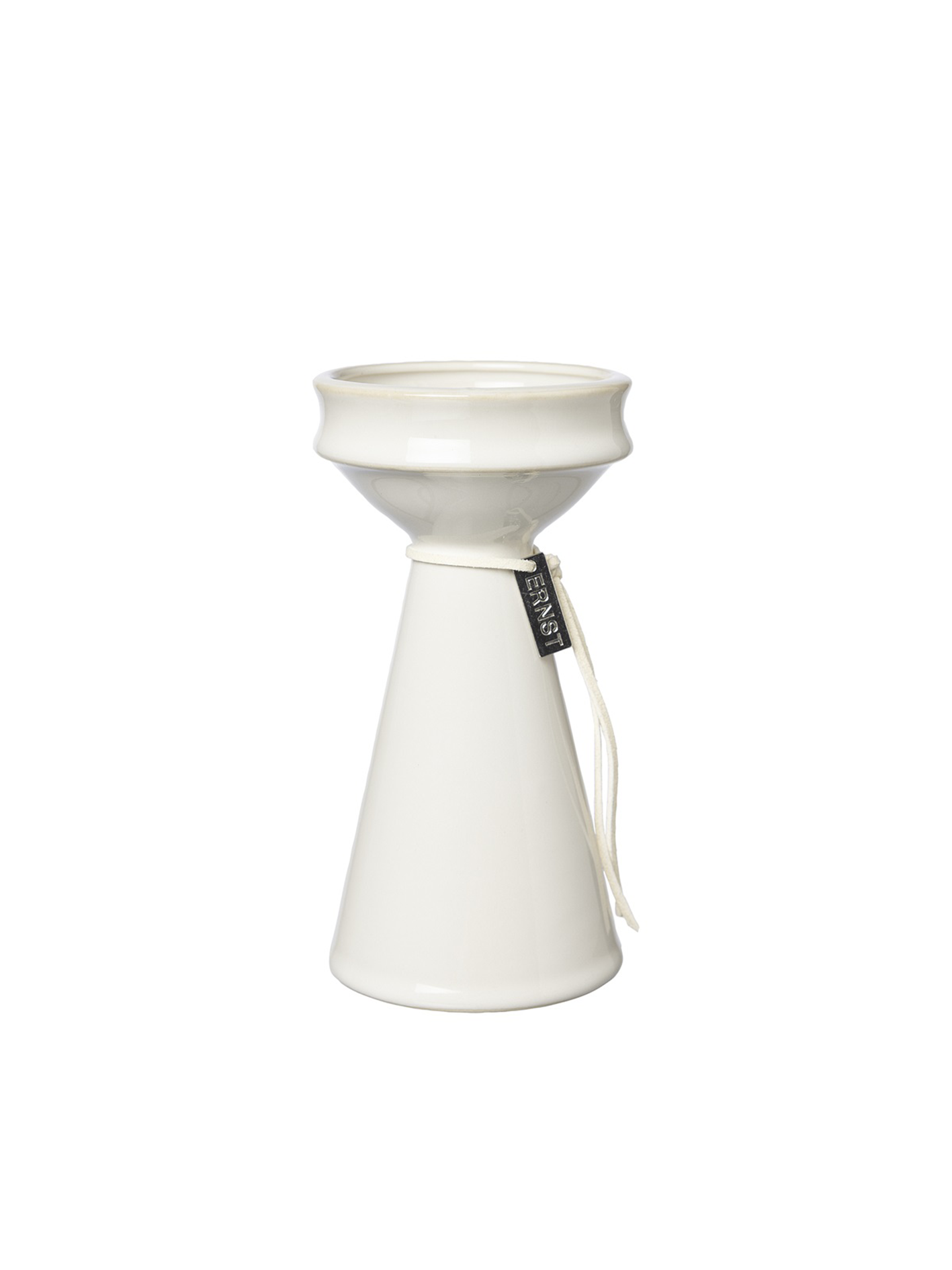 ERNST Lökvas Keramik, 16 cm, Vit