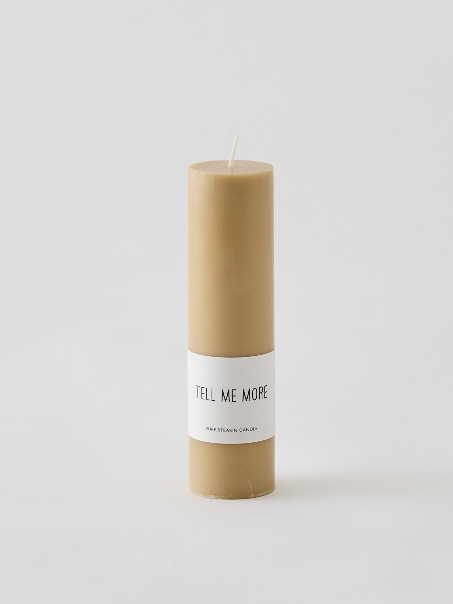 Blockljus Stearin, Medium, Honey