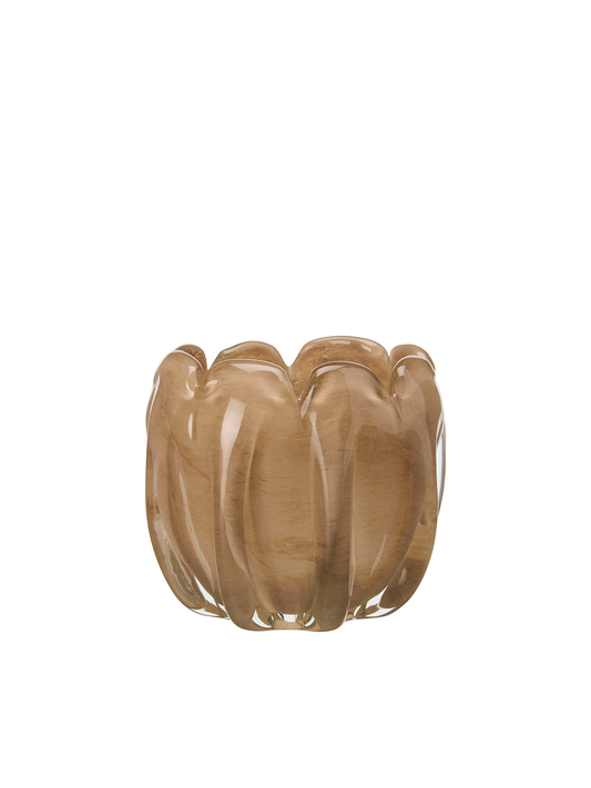 Mila Ljuslykta, 11 cm, Beige