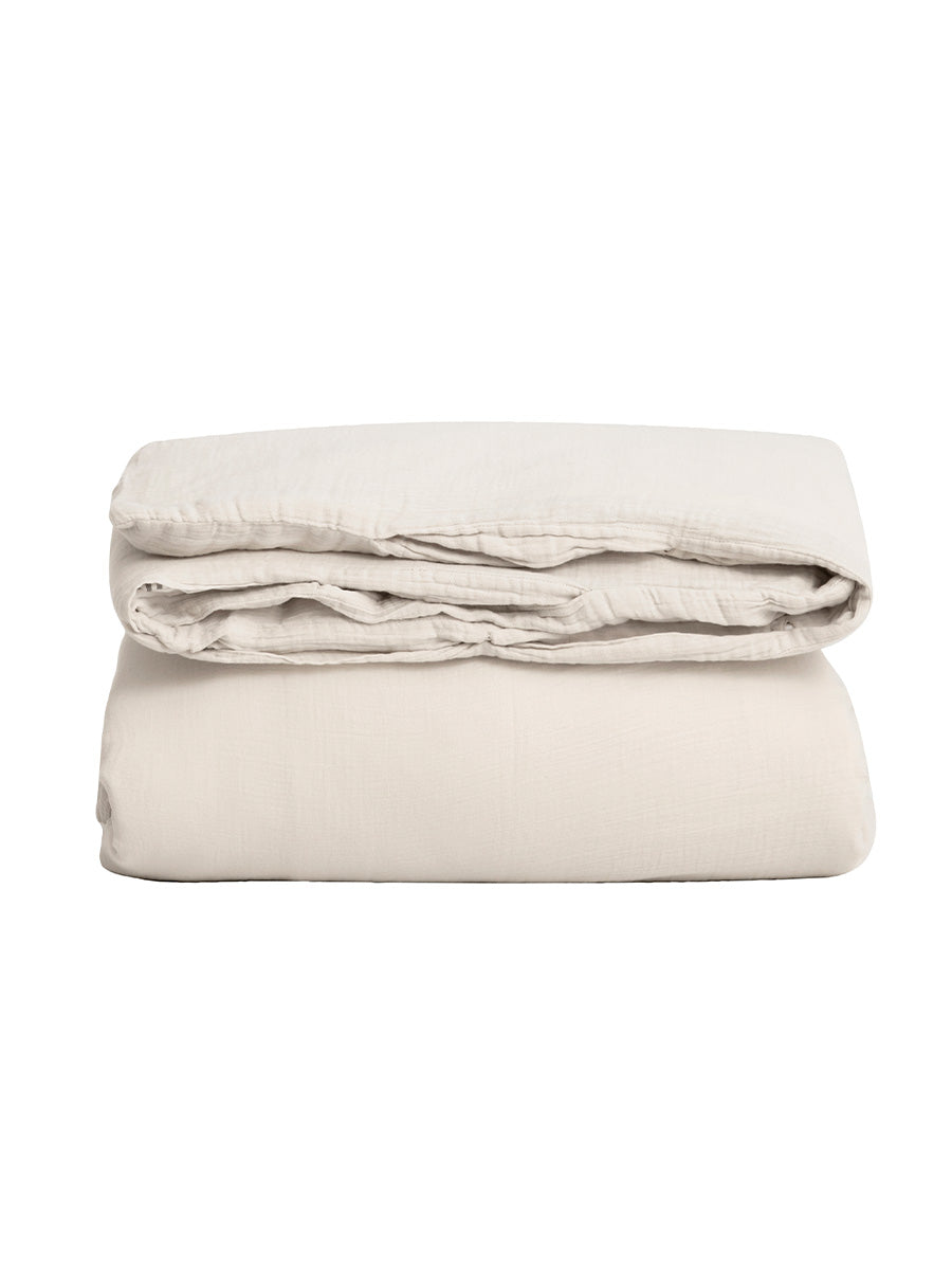 Muslin Påslakan, Eggshell, 150x210 cm