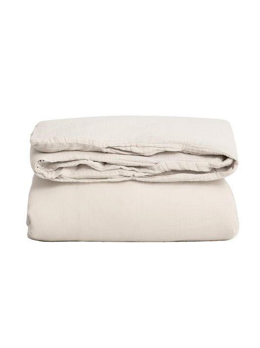 Muslin Påslakan, Eggshell, 150x210 cm