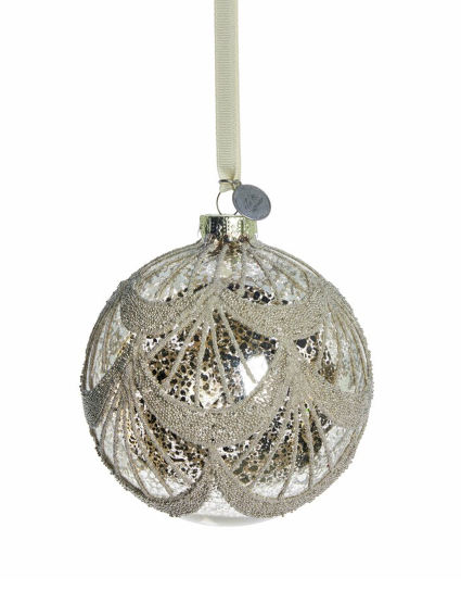 Julgranskula Perline, Silver, 10 cm