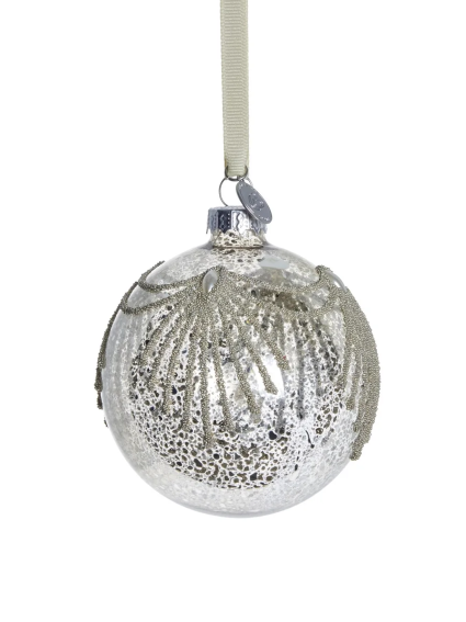 Julgranskula Perline, Silver, 8 cm