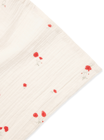 Muslin Swaddle Filt, Poppy