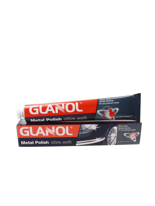 Glanol Puts för Förnicklad Mässing