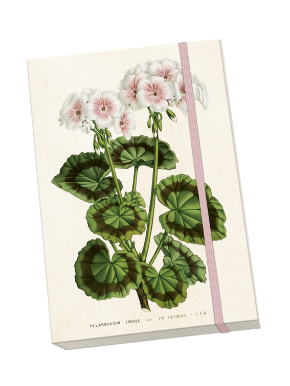 Skrivbok Pelargon
