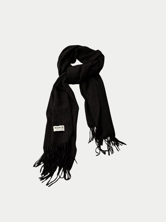 Soft Scarf, 68x190 cm, Black