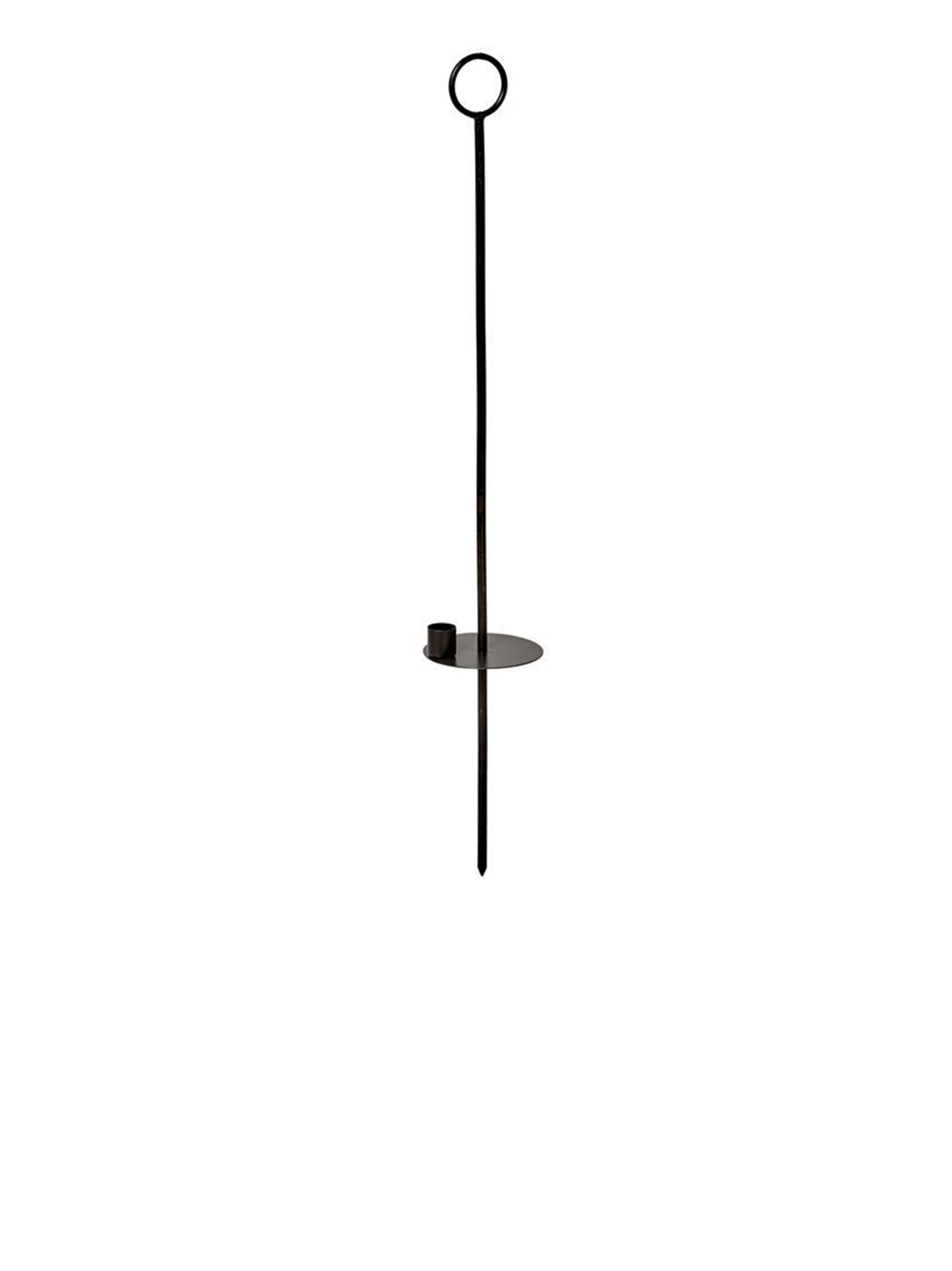 Hängande Ljusstake, Svart, 70 cm