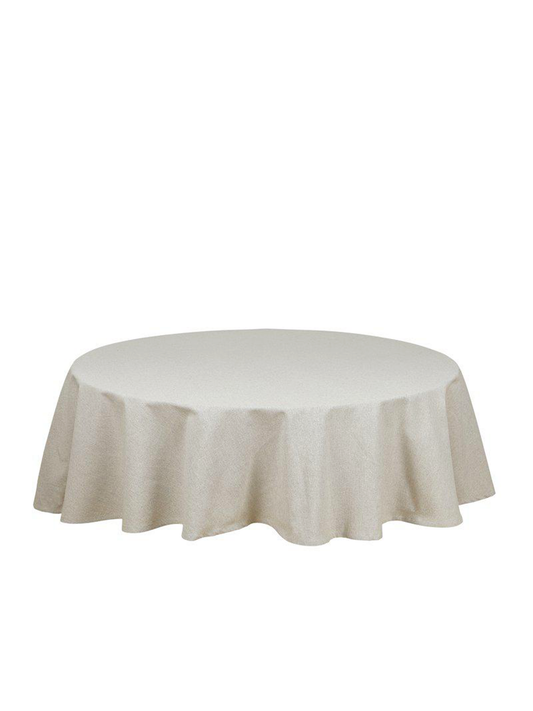Vide Rund Duk, 160 cm, Sand